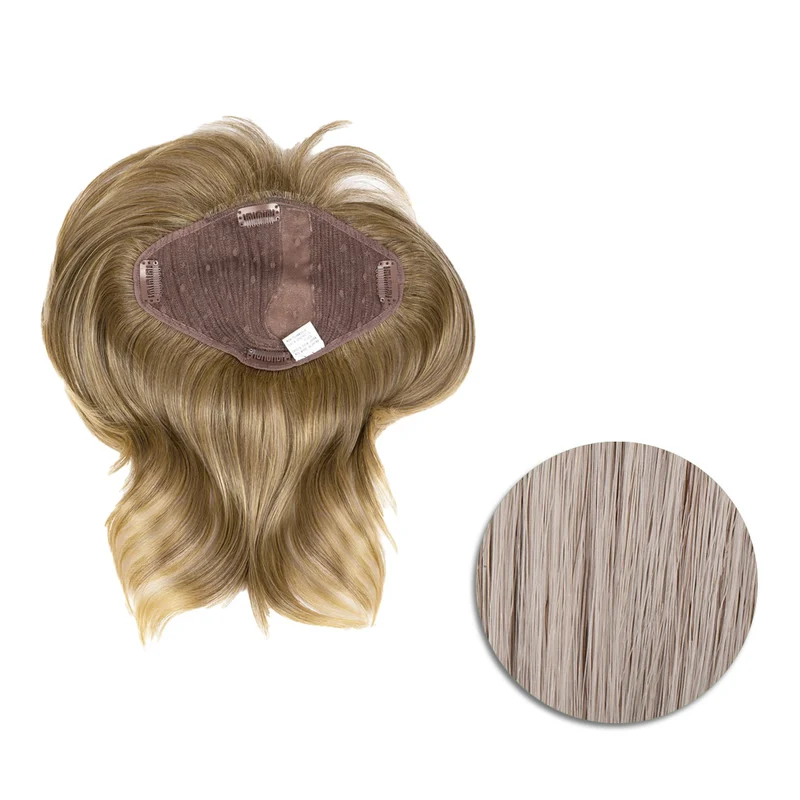 Hairdo Topper Stylish Wave R56/60 Grigio Chiaro - toupet con onde