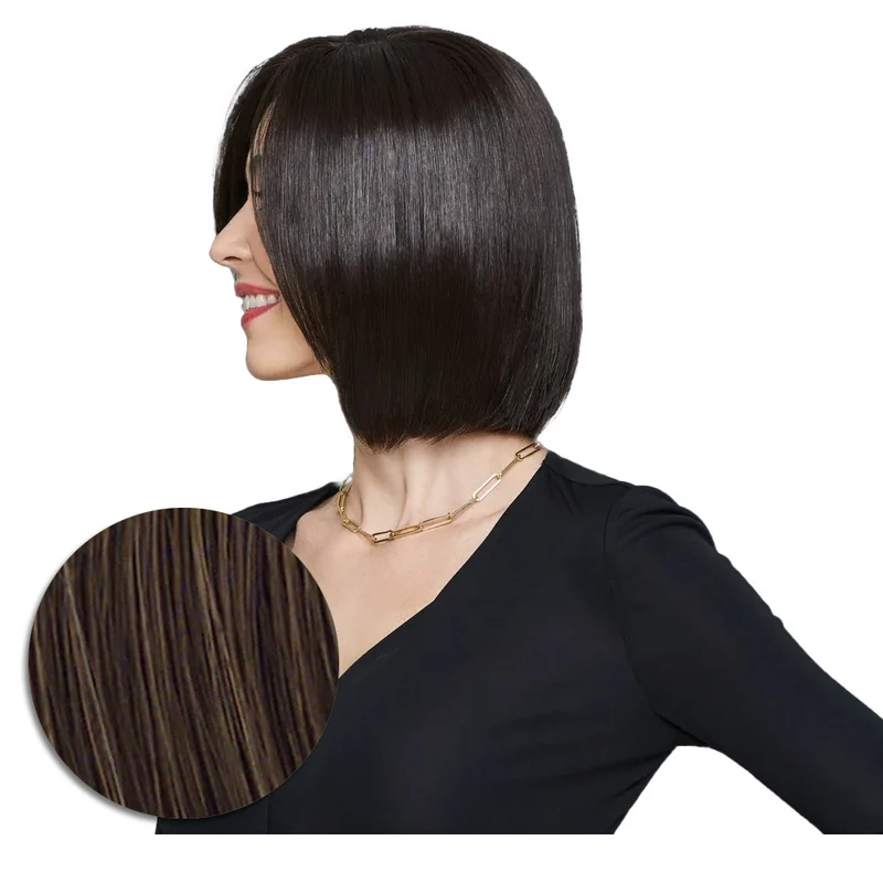 Hairdo Topper Top It Off R6/30H Castano Medio Ramato - toupet con clip removibili