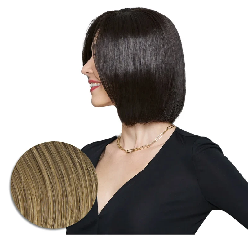Hairdo Topper Top It Off R4 Biondo Scuro - toupet con clip removibili