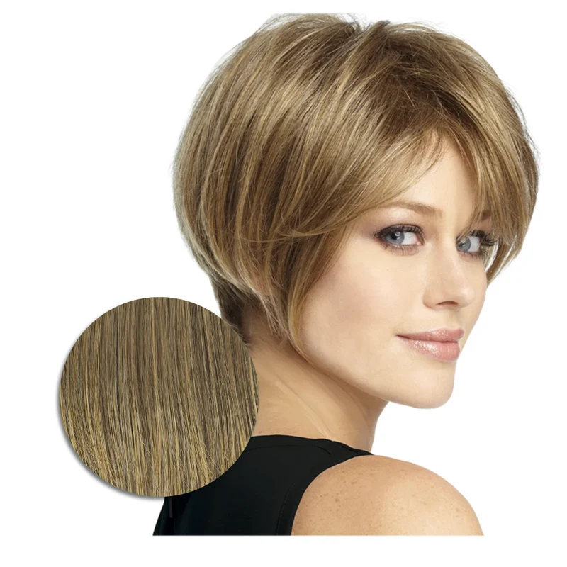 Hairdo Parrucca Milano Biondo Scuro Dorato - parrucca taglio corto