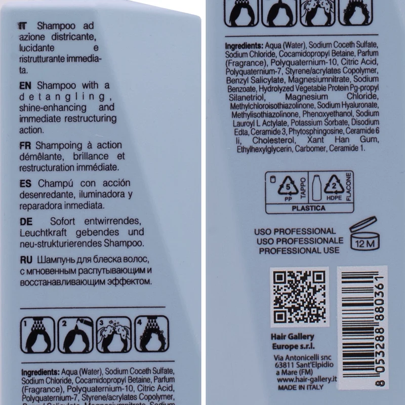 VIAHERMADA B.to.cure Shampoo 250ml - shampoo ristrutturante