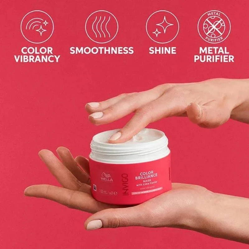 Wella Professionals Invigo Color Brilliance Mask Capelli Fini 150ml