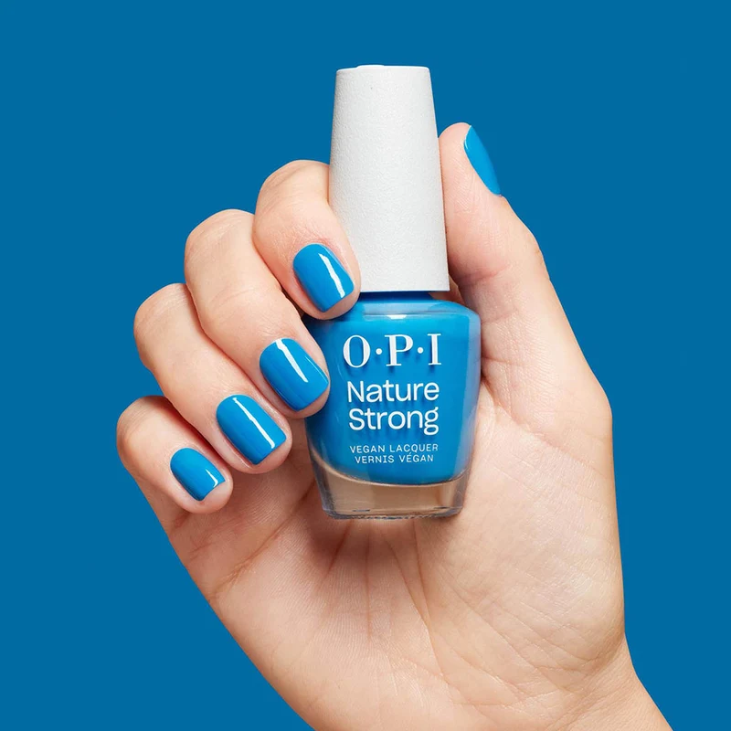 OPI Nature Strong NAT044 Strong Fresh as a Blue Daisy 15ml - smalto vegano
