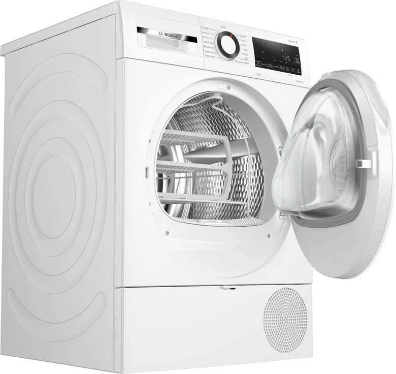 Bosch Serie 6 WQG243D6IT asciugatrice Libera installazione Caricamento frontale 9 kg Bianco