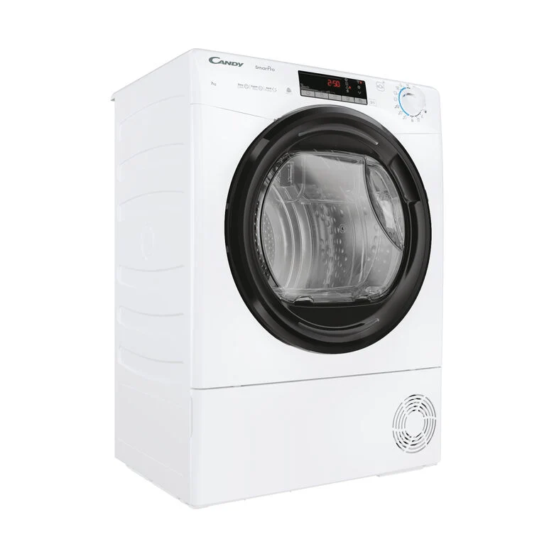 Candy CRO4 H7A2TBE-S Asciugatrice A Libera Installazione 7 Kg, Smart Pro, Wi-Fi + Bluetooth®, Classe E, Bianco