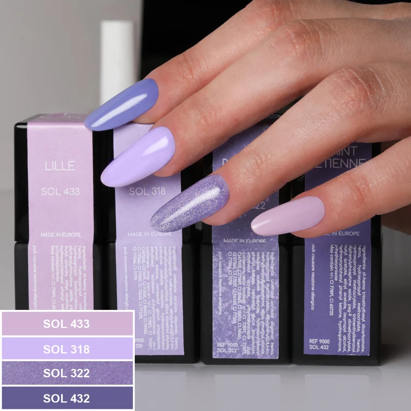 Laif Smalto Gel Semipermanente SOL 322 Diamond Blueberry