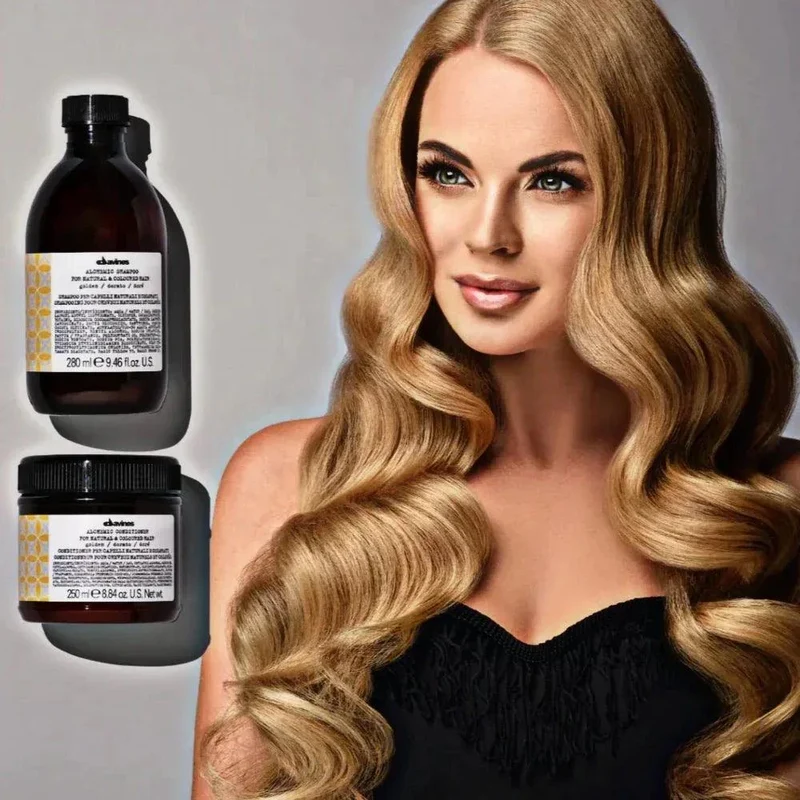 Davines Alchemic Kit Capelli biondo miele