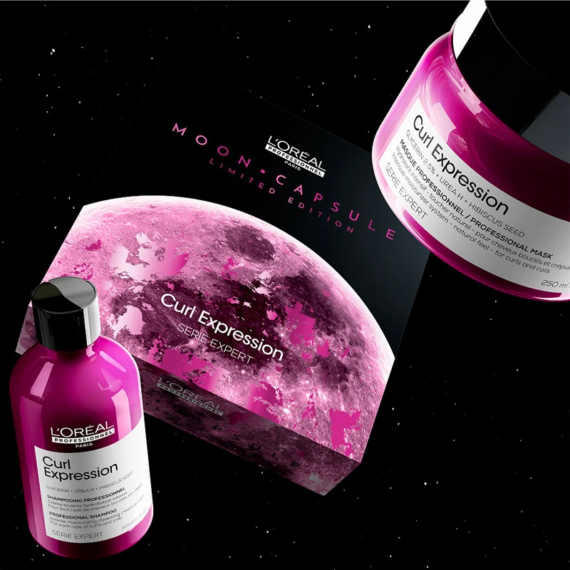 L'Oreal Moon Capsule Limited Edition Curl Expression Duo - cofanetto