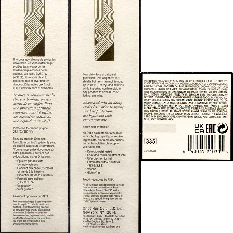Oribe Invisible Defence Universal Protection Spray 175ml - spray protettivo