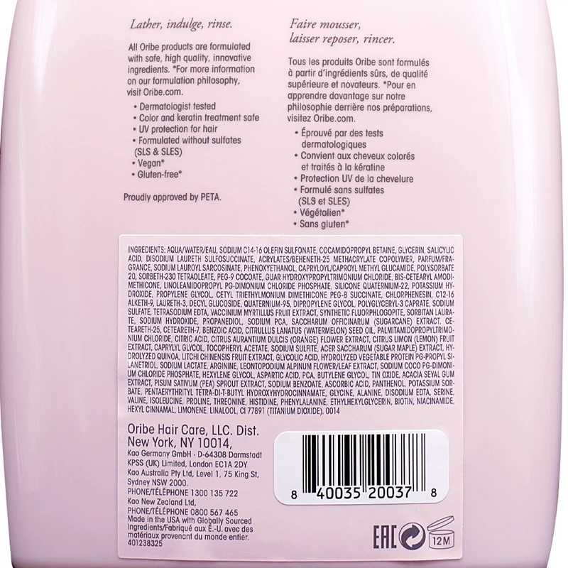 Oribe Serene Scalp Balancing Shampoo 1000ml - shampoo cura della cute