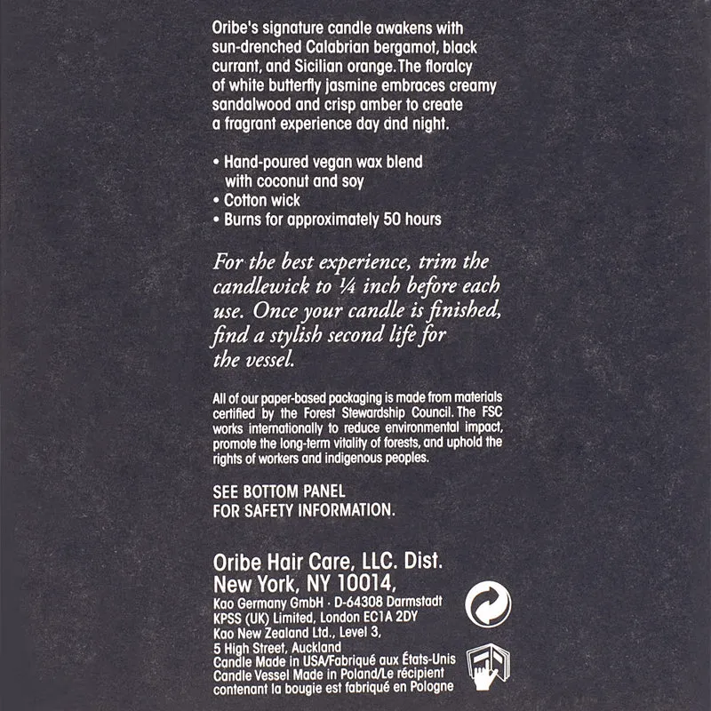 Oribe Côte d'Azur Scented Candle 226.8gr - candela profumata