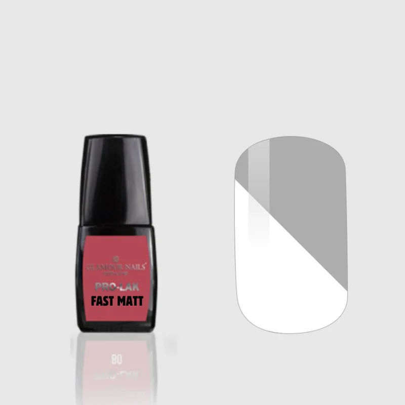 GLAMOUR NAILS PRO LAK SMALTO SEMIPERMANENTE FAST MATT 10ML