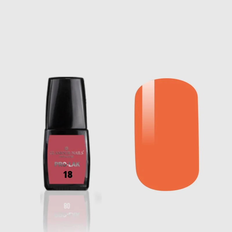 GLAMOUR NAILS PRO LAK SMALTO SEMIPERMANENTE 18 10ML