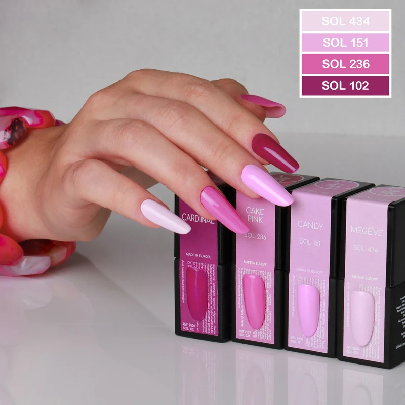 Laif Smalto Gel Semipermanente SOL 102 Cardinal 10ml