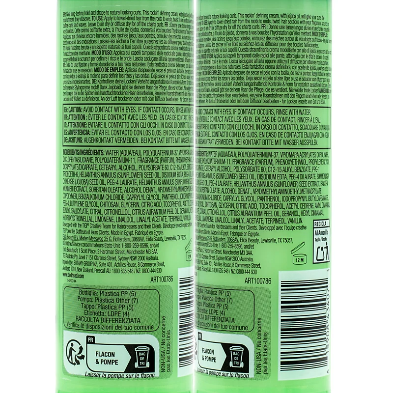 Tigi Bed Head Curls Rock Amplifier Cream 100ml - crema per capelli ricci e definiti