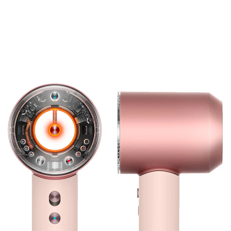 Dyson Supersonic Nural Straight + Wavy Phon Rosa Cipria / Oro Rosa - asciugacapelli per capelli lisci e mossi