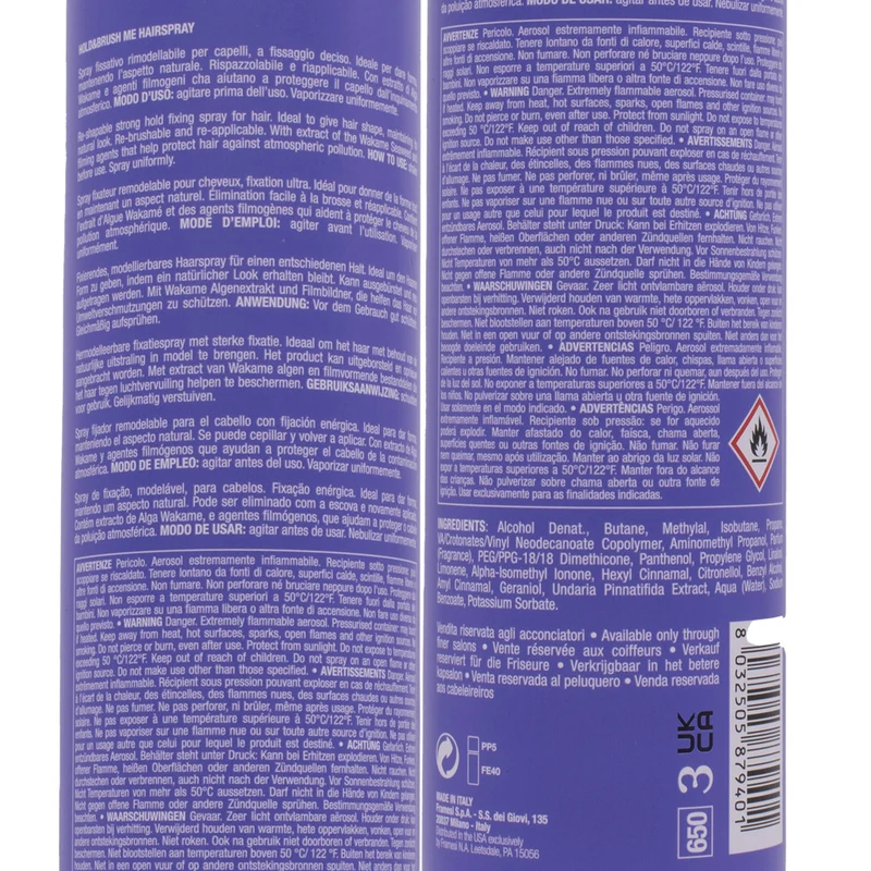 Framesi For-Me 406 Hold&Brush Me Hairspray 500ml - lacca rimodellabile tenuta forte