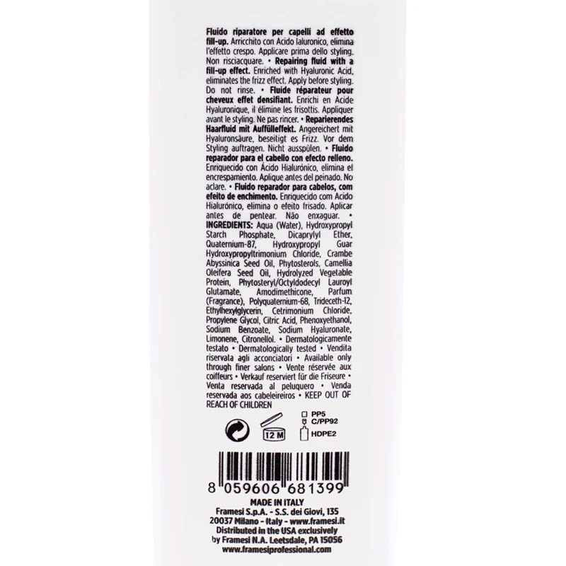 Framesi Morphosis Repair Velvet 100ml - fluido riparatore