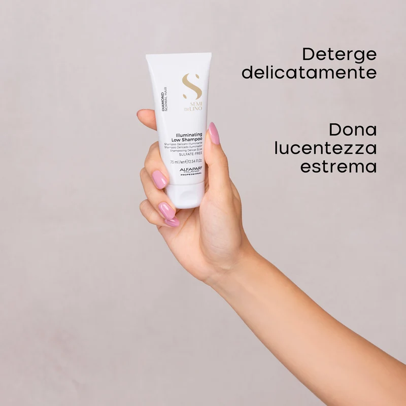 Alfaparf Semi Di Lino Diamond Illuminating Shampoo 75ml - shampoo Illuminante