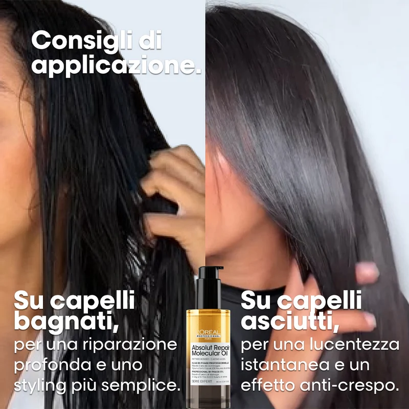 L'Oreal Professionnel Paris Serie Expert Absolut Repair Molecular Oil 30ml - olio capelli danneggiati