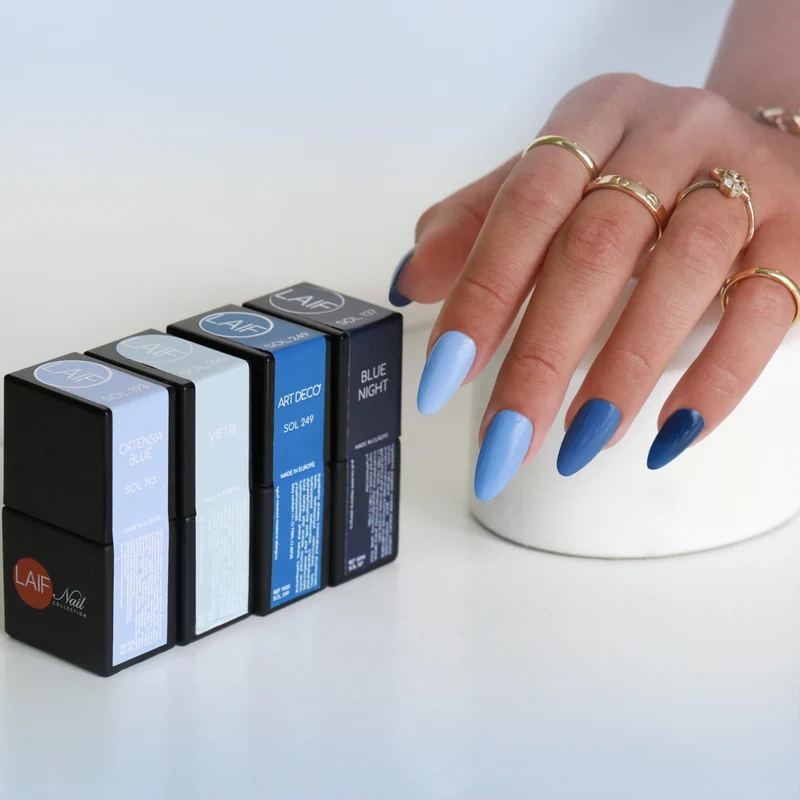 Laif Smalto Gel Semipermanente SOL 137 Blu Notte 10ML