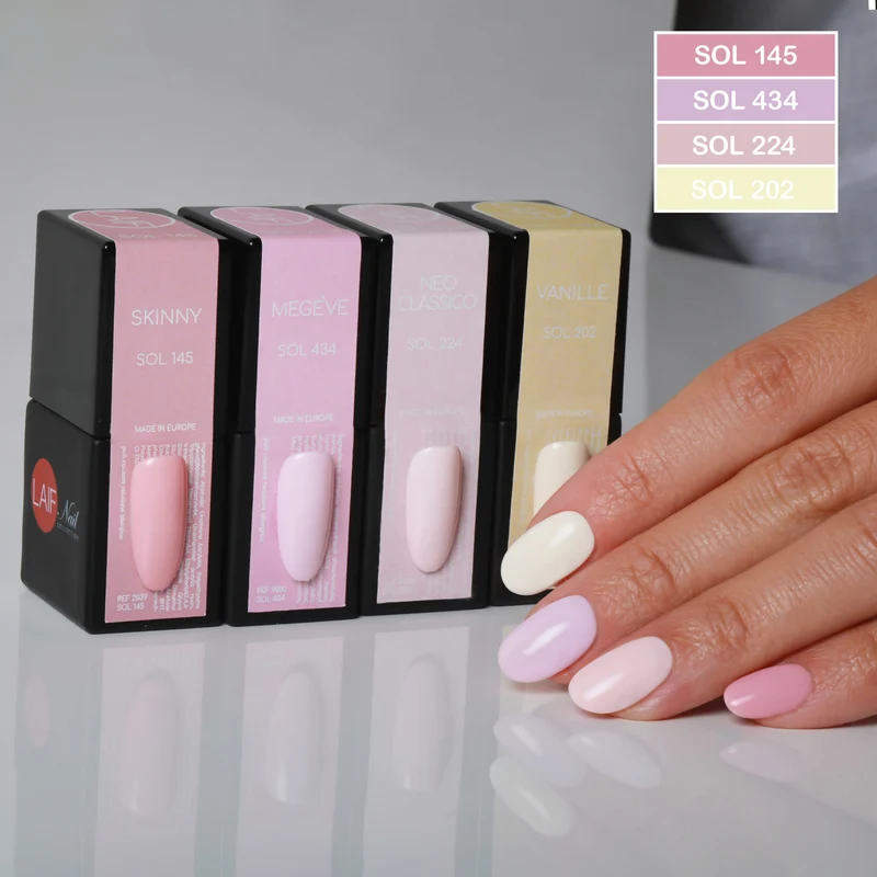 Laif Smalto Gel Semipermanente SOL 202 Vanille 10ml