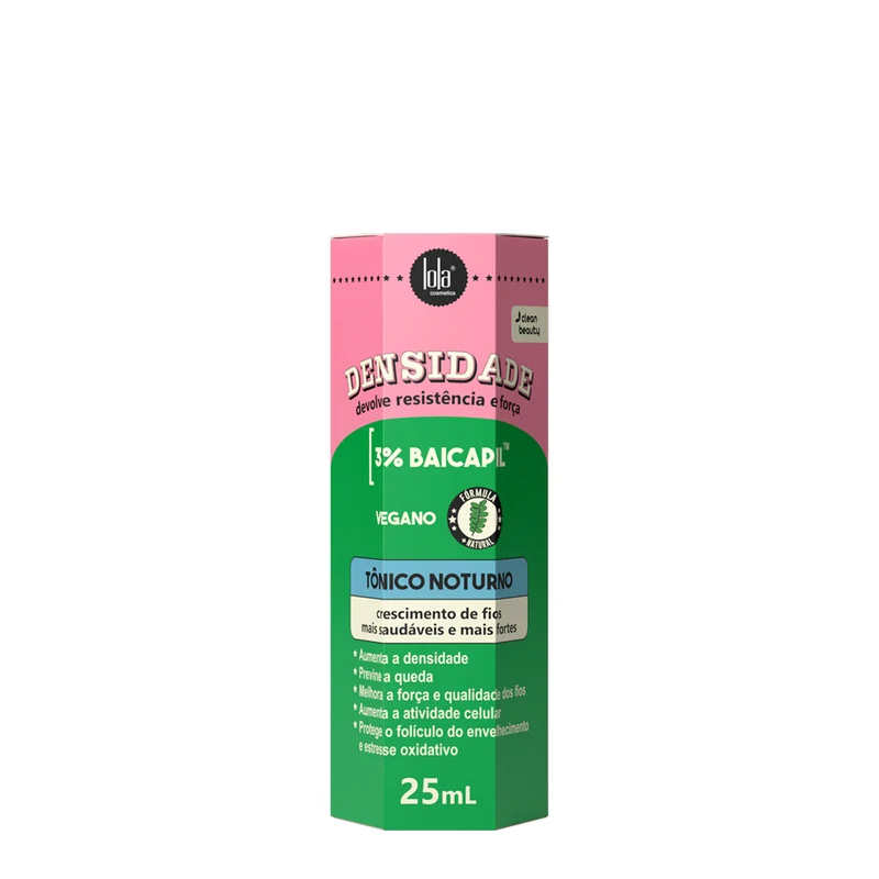 Lola From Rio Densidade Tônico Noturno 25ml - tonico notturno densificante