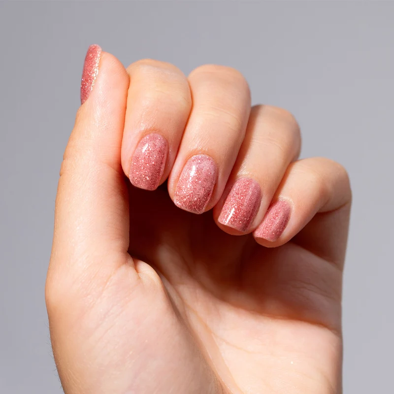 My Nail Pro Lacqwear Gel Polish 49 Glitter Pink 10ml - smalto semipermanente
