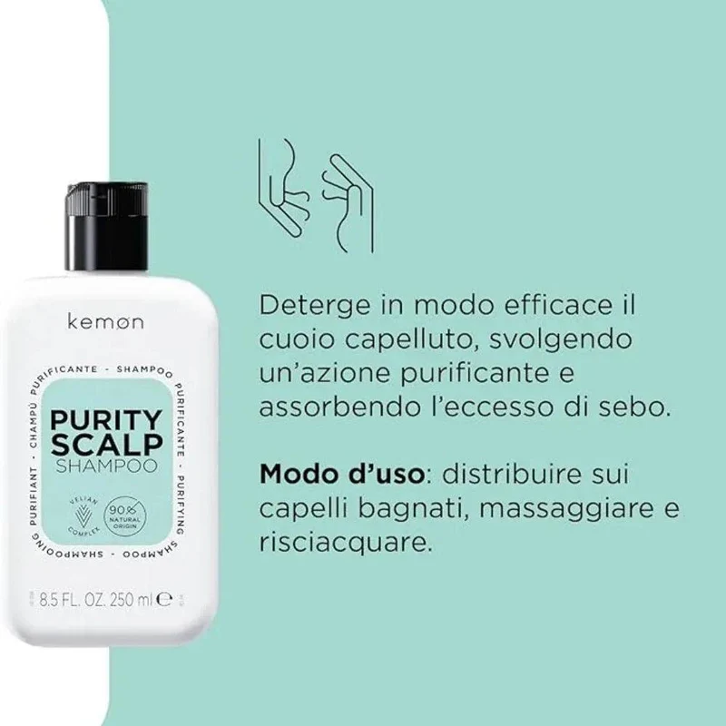 Kemon Purity Scalp Shampoo purificante 200ml