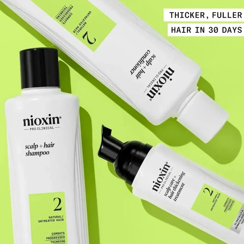 Nioxin System Kit 2 capelli naturali con assottigliamento avanzato