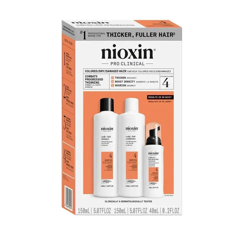 Nioxin System Kit 4 capelli colorati con assottigliamento avanzato