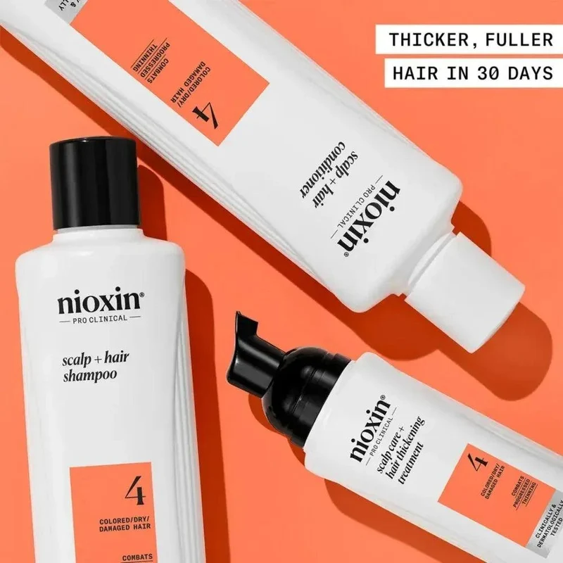Nioxin System Kit 4 capelli colorati con assottigliamento avanzato