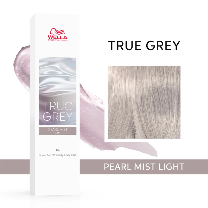 Wella True Grey Pearl Mist Light 60ml - tonalizzante capelli grigio cendrè