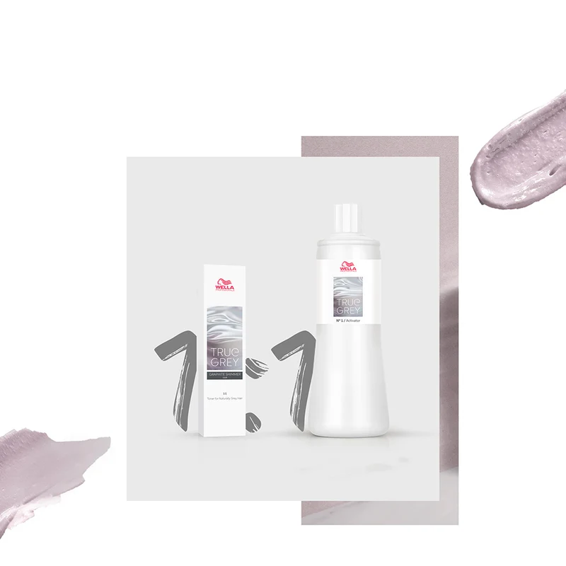 Wella True Grey Pearl Mist Light 60ml - tonalizzante capelli grigio cendrè