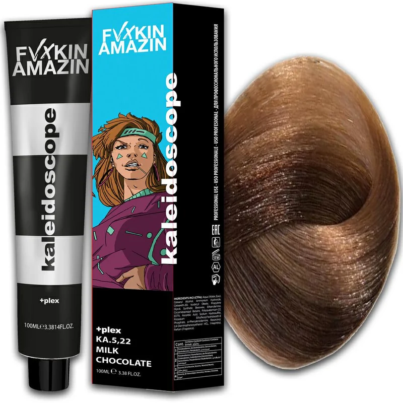 FVXKIN AMAZIN KALEIDOSCOPE MILK CHOCOLATE 100ML