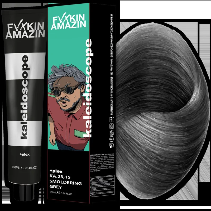 FVXKIN AMAZIN KALEIDOSCOPE SMOLDERING GREY 100ML