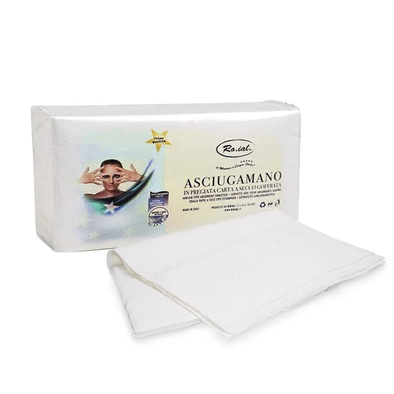 ROIAL ASCIUGAMANO 35X67 GOFFRATO 60PZ ASC2176