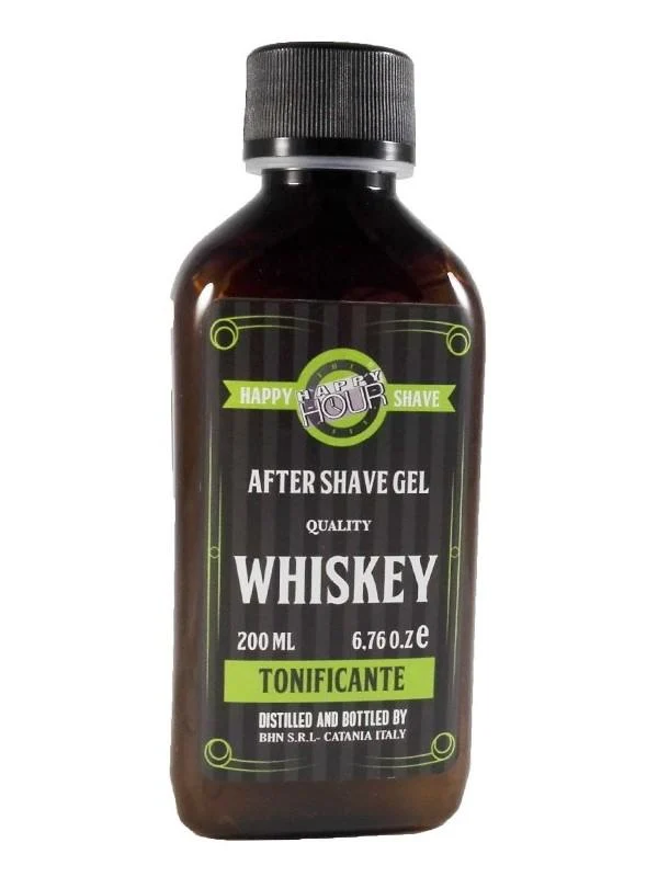 WHISKEY HAPPY HOUR AFTER SHAVE GEL TONIFICANTE 200ML 0275