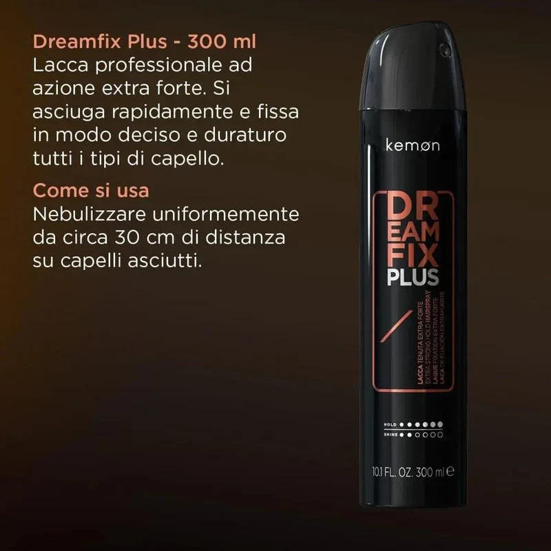 Kemon Dreamfix Plus lacca capelli extra forte 300ml