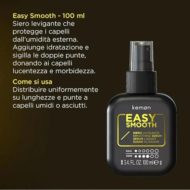 Kemon Easy Smooth siero capelli levigante 100ml