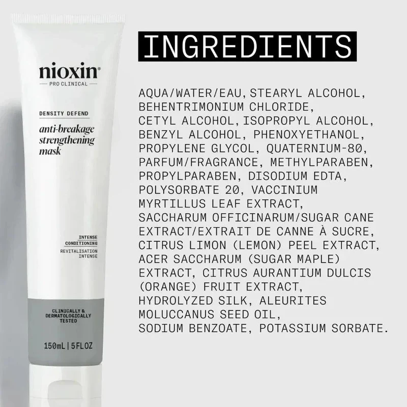 Nioxin Anti Breakage Mask maschera riparatrice capelli