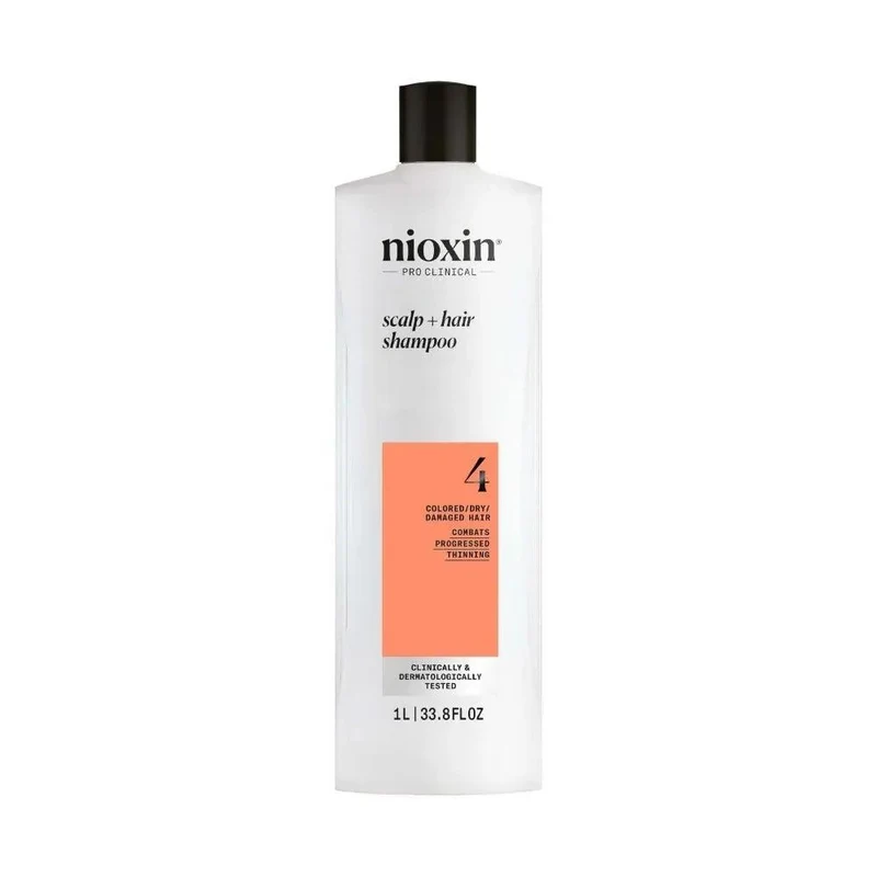 Nioxin System 4 Shampoo capelli colorati con assottigliamento avanzato