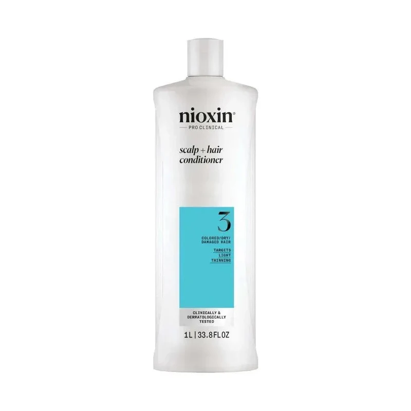 Nioxin System 3 Conditioner capelli colorati con assottigliamento lieve