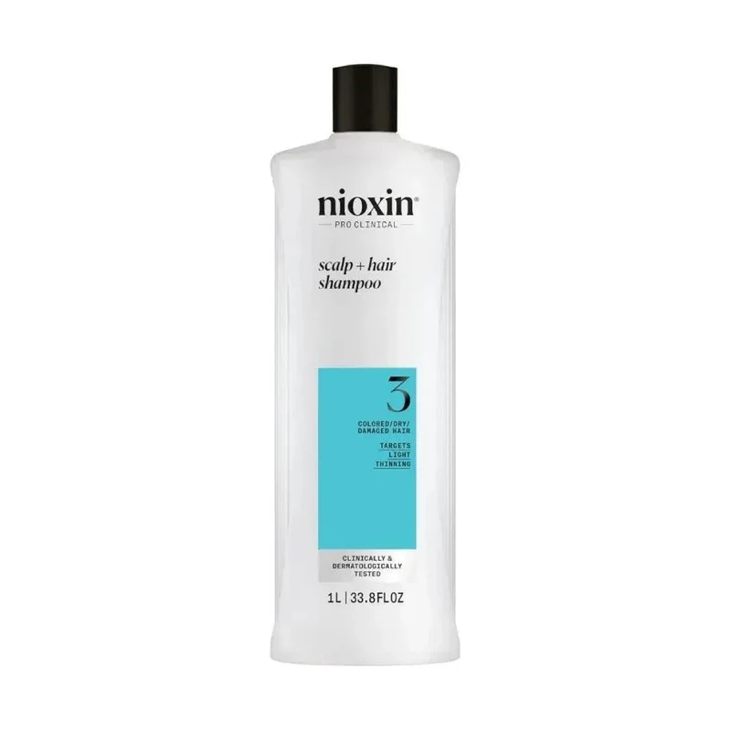 Nioxin System 3 Shampoo capelli colorati con assottigliamento lieve