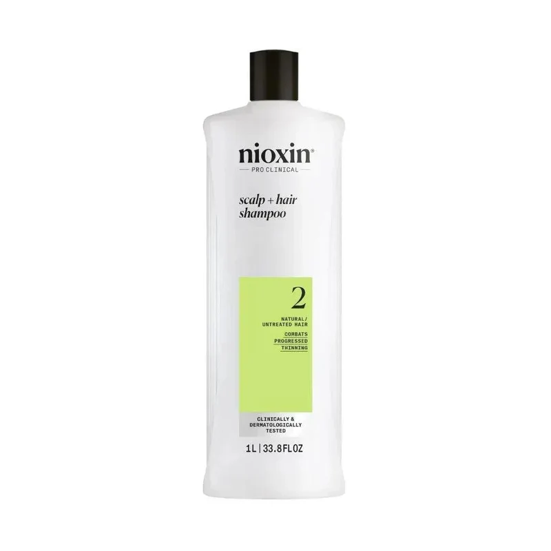 Nioxin System 2 Shampoo capelli naturali con assottigliamento avanzato