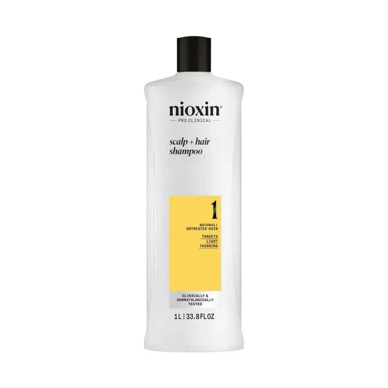 Nioxin System 1 Shampoo capelli naturali con assottigliamento lieve