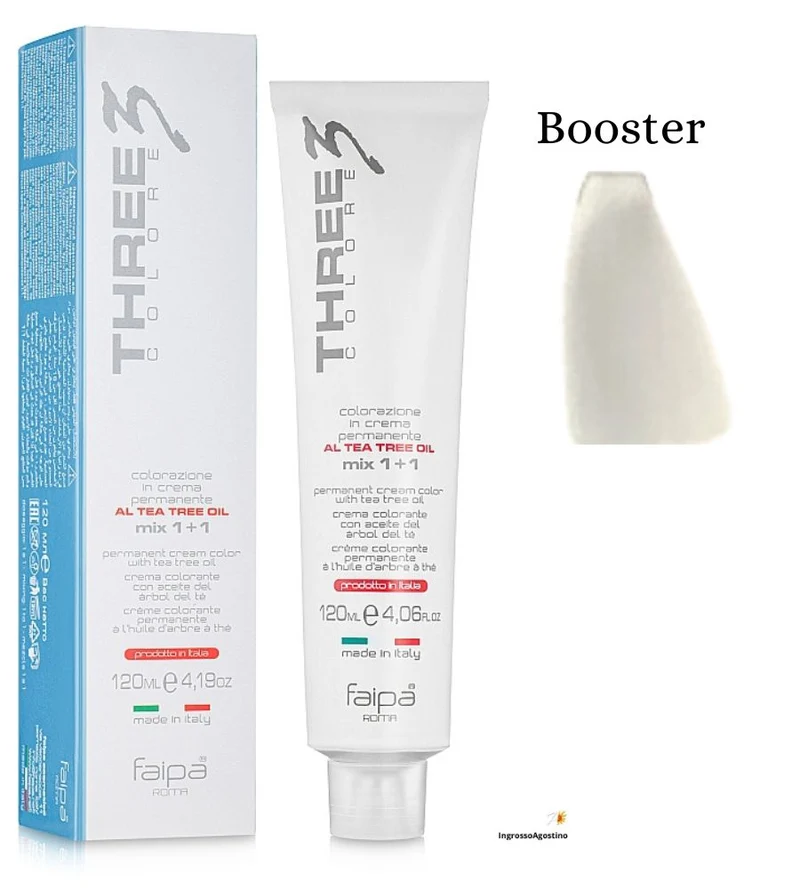 Three3 Colore Tintura 120ml Booster Faipa