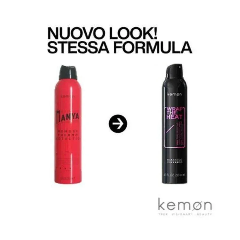 Kemon Wrap The Heat spray termo protettivo 250ml