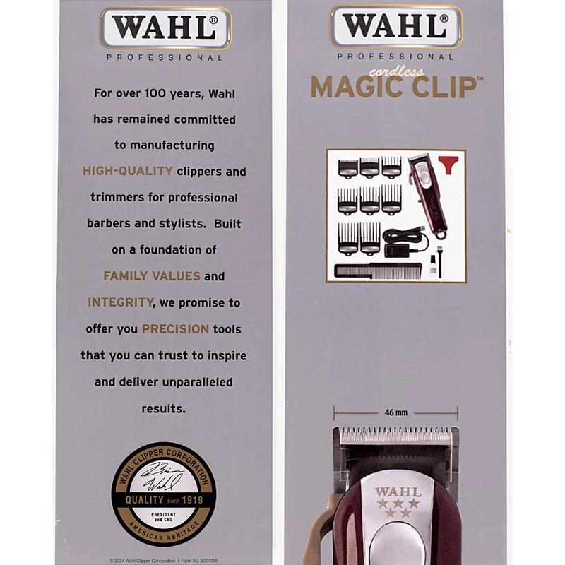 Hair Gallery Resi Come Nuovi Wahl Cordless Magic Clip - imballaggio danneggiato