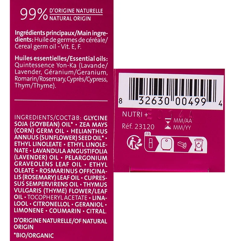 Yonka Booster Nutri+ 15ml - serum nutriente pelli stressate